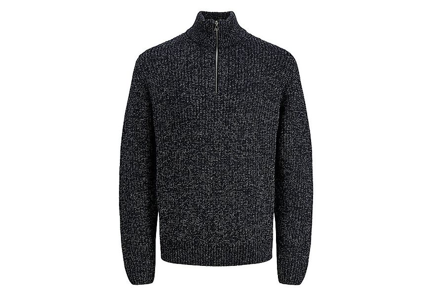 Jack & Jones Strickpullover JORBLEECKER Knit Half Zip BF mit gerippten Bünd günstig online kaufen