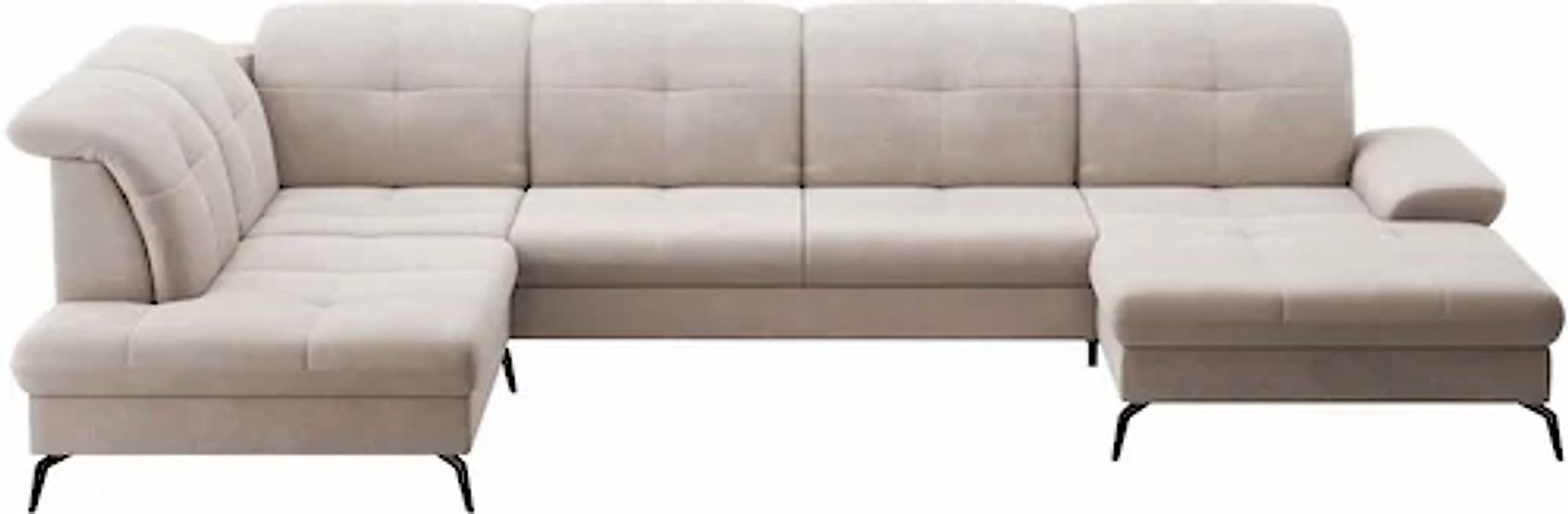 sit&more Wohnlandschaft »Amica«, inkl Sitztiefenverstellung und Armteilvers günstig online kaufen