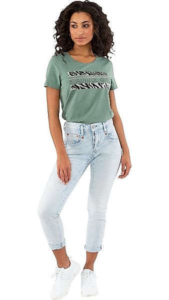 Herrlicher Boyfriend-Jeans HERRLICHER, SHYRA CROPPED CASHMERE TOUCH JEANS M günstig online kaufen
