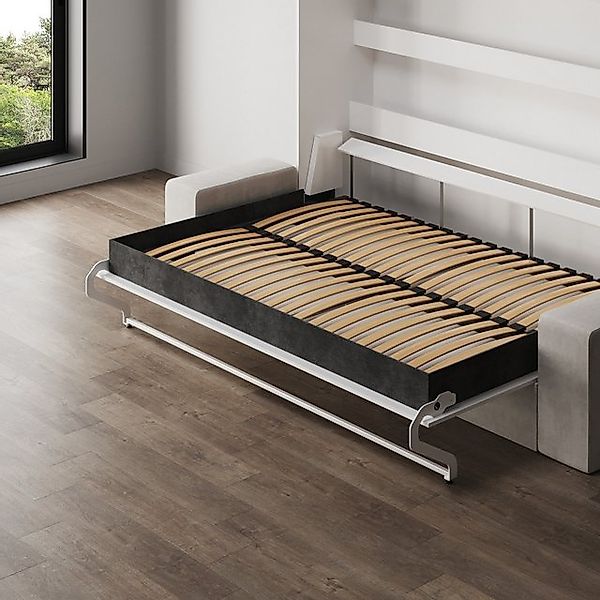 SMARTBett Schrankbett Schrankbett 160x200 Horizontal M2 (Tiefe 55cm) inkl.S günstig online kaufen