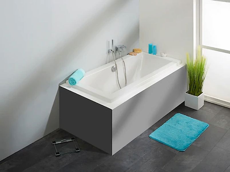 OTTOFOND Badewanne »Cubic« Höhe 64 cm mit Wannenträger und Ablaufgarnitur günstig online kaufen