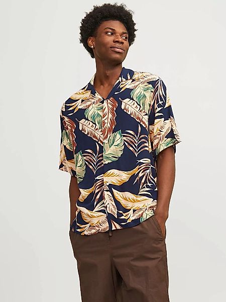 Jack & Jones Hawaiihemd "JJEJEFF AOP RESORT SHIRT SS SN" günstig online kaufen
