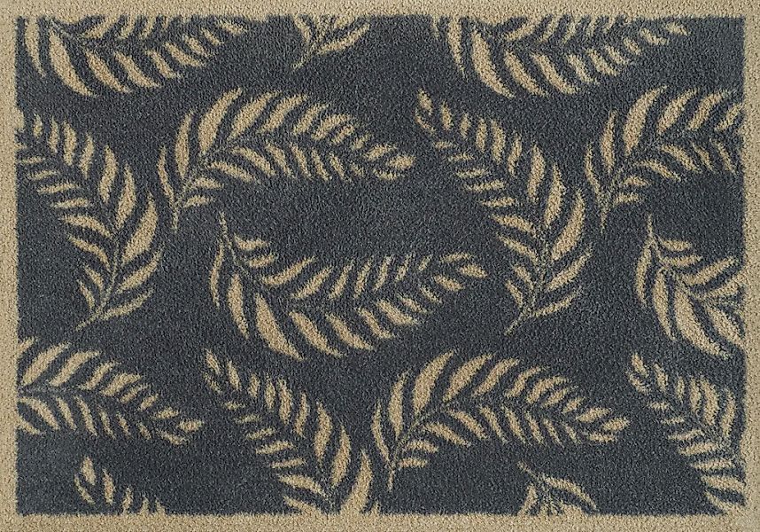 Turtle Mat Fußmatte "Leaf Scroll" rechteckig 9 mm Höhe günstig online kaufen