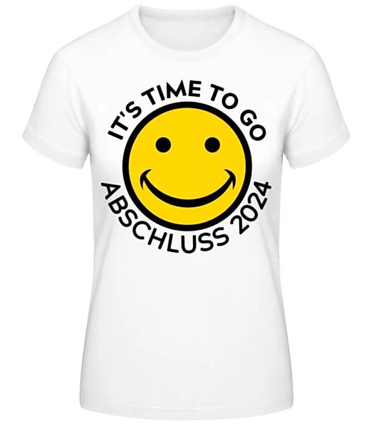 Its Time To Go Abschluss 2024 · Frauen Basic T-Shirt günstig online kaufen
