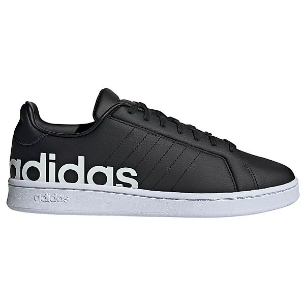 Adidas Grand Court Lts Turnschuhe EU 46 2/3 Core Black / Core Black / Ftwr günstig online kaufen