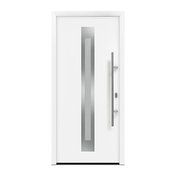 EcoStar Haustür Isopro IP 770S Verkehrsweiß 110 cm x 210 cm DIN R günstig online kaufen