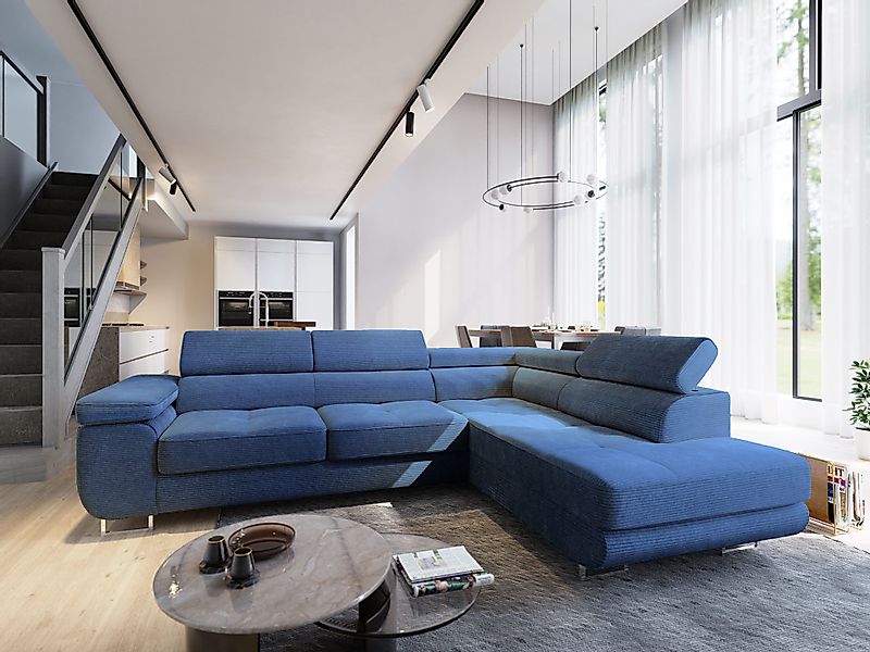 Masseno Ecksofa APIRO mit Schlaffunktion L-Form, günstig online kaufen