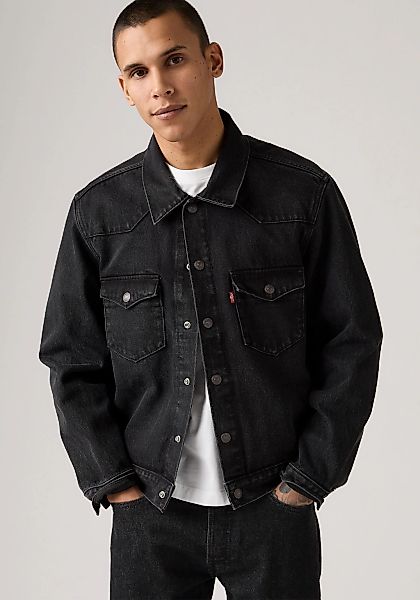 Levis Jeansjacke, Westernstyle günstig online kaufen