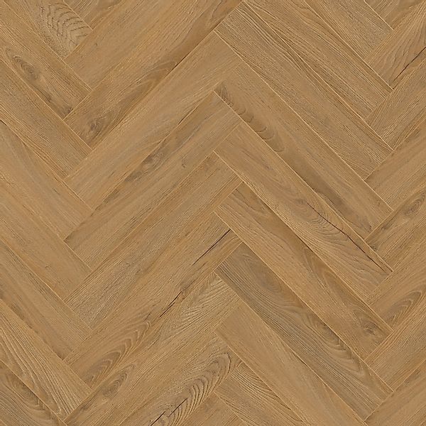 Kronoflooring Herringbone Laminat 12 mm Wasserfest Inca Carpenter Oak günstig online kaufen