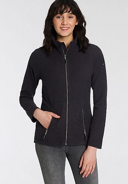 Killtec Fleecejacke aus strukturiertem Material günstig online kaufen