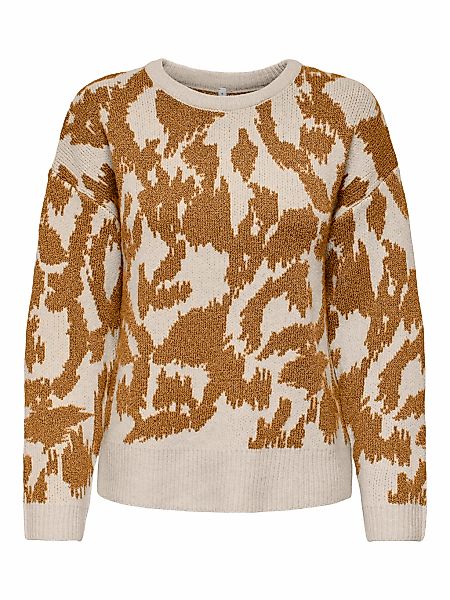 ONLY Strickpullover "ONLGIGI LS GLITTER O-NECK KNT" günstig online kaufen
