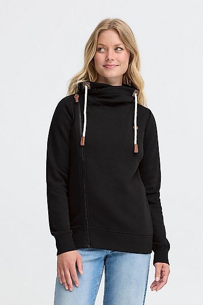 OXMO Sweatjacke OXMille Modische Sweatjacke mit Tube-Kragen und seitlichem günstig online kaufen