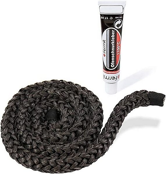 CONFUEGO Dichtungsband Dichtichtschnur Set Ø 10 mm Kamin, Ofen, Montagekleb günstig online kaufen
