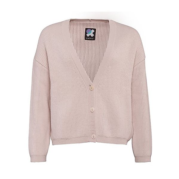 trueStory Strickjacke ALFREY Kuschelig weiche Bio-Merinowolle günstig online kaufen