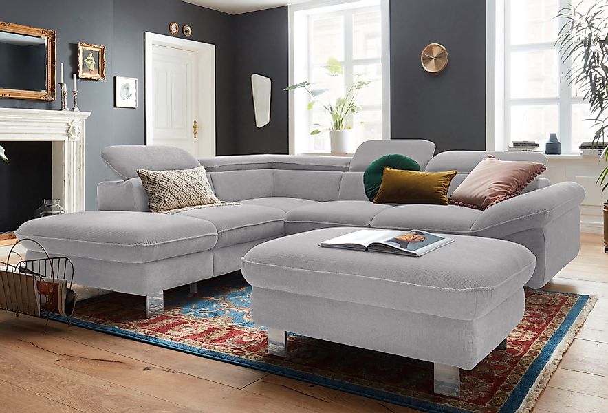 COTTA Polstergarnitur »Driver L-Form« Set, 2 Stk. tlg. Set bestehend aus: E günstig online kaufen