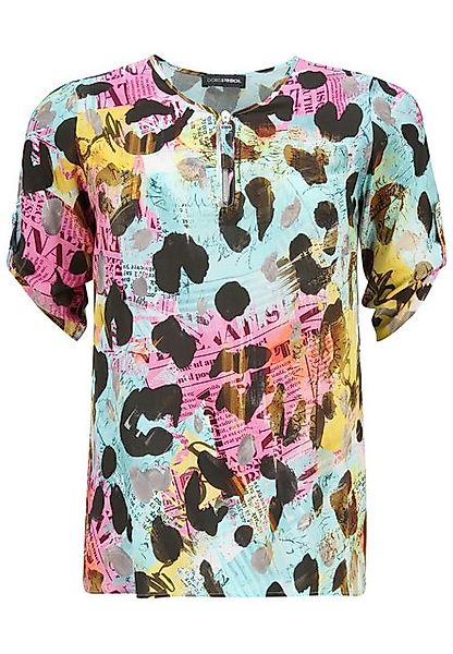 Doris Streich Klassische Bluse mit Leo-Print günstig online kaufen