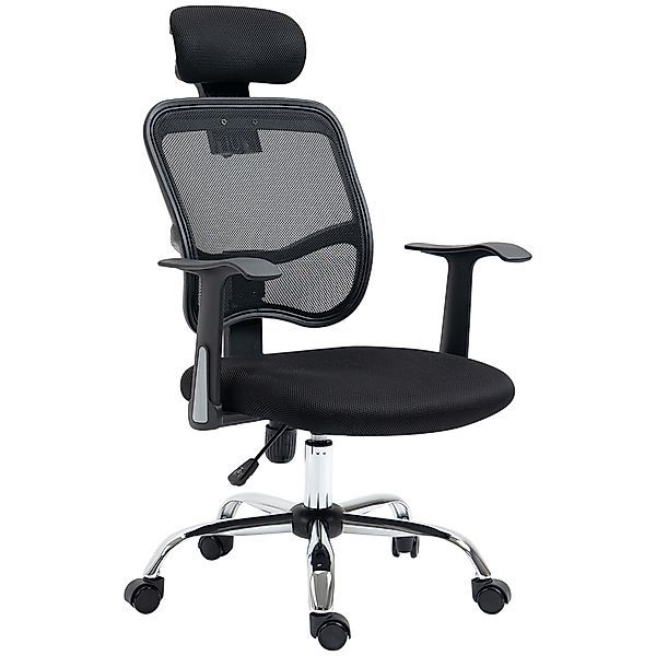 Vinsetto Bürostuhl drehbarer 360° ergonomischer verstellbarer Rückenlehne K günstig online kaufen