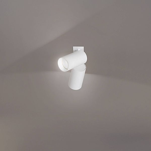 Einbaudeckenstrahler Mono Surface II, 2-flammig, weiß, GU10 günstig online kaufen