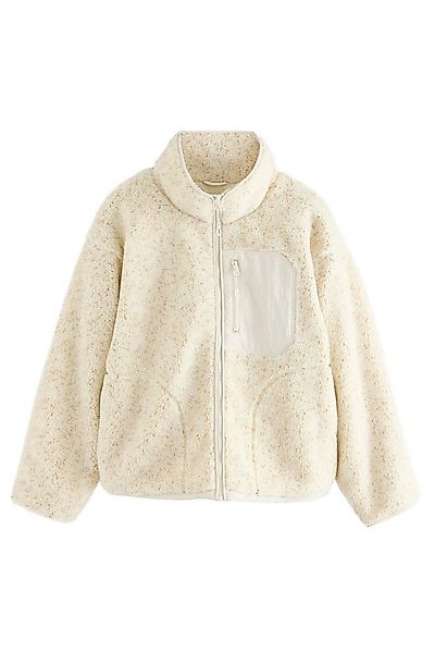 Next Fleecejacke Teddyfell-Jacke mit Reißverschluss (1-St) günstig online kaufen