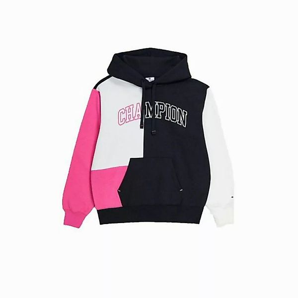 Champion Sweater Damen Sweater mit Kapuze Champion Legacy Weiß Rosa Schwarz günstig online kaufen