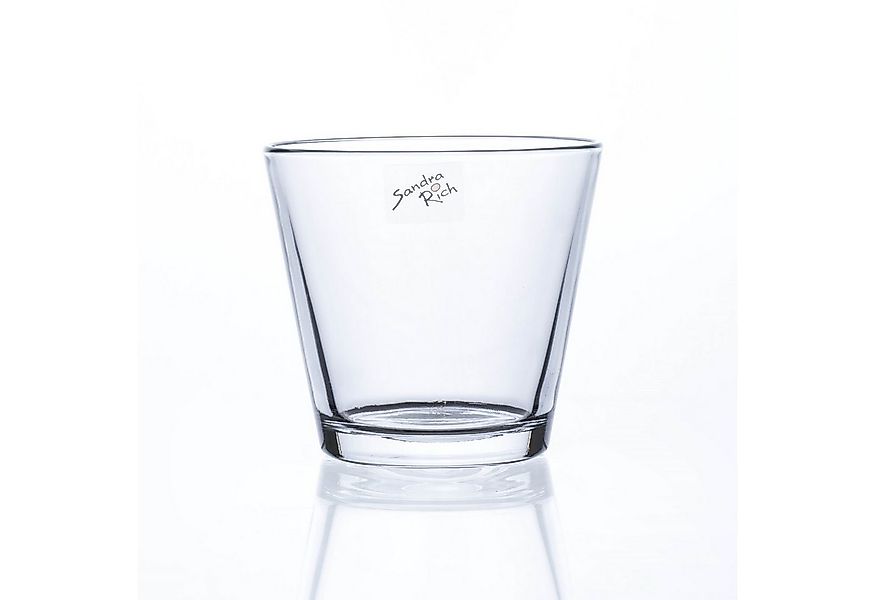 Sandra Rich Dekovase SANDRA RICH Kerzenglas CONI, Windlicht, Glasvase konis günstig online kaufen