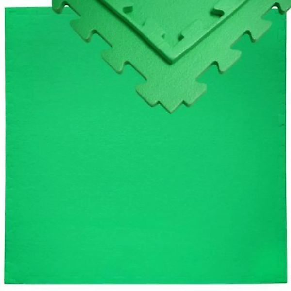 eyepower Trainingsmatte Puzzlematte Sportmatte 90x90x1,2 cm Grün grün günstig online kaufen