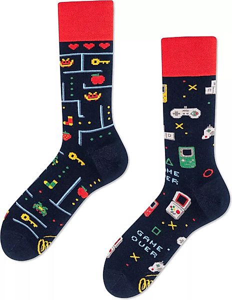 Many Mornings Socken Game Over - Größe 39-42 günstig online kaufen