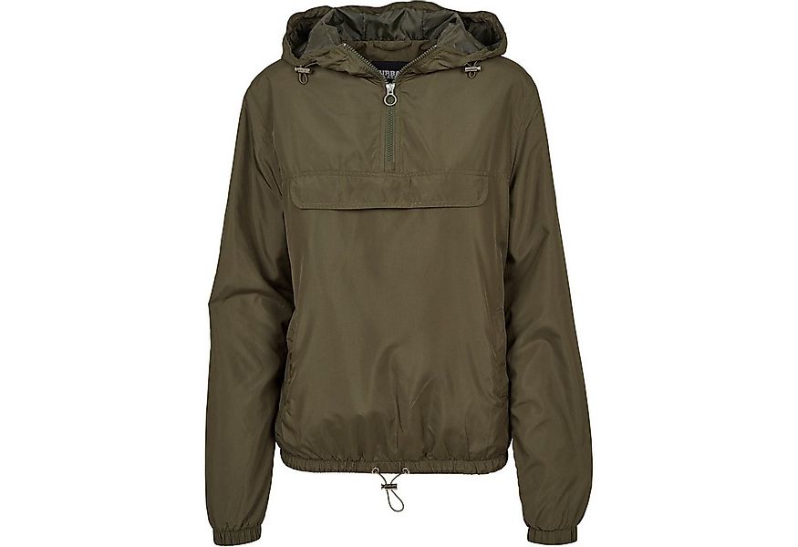 URBAN CLASSICS Bomberjacke Urban Classics Damen Ladies Basic Pull Over Jack günstig online kaufen