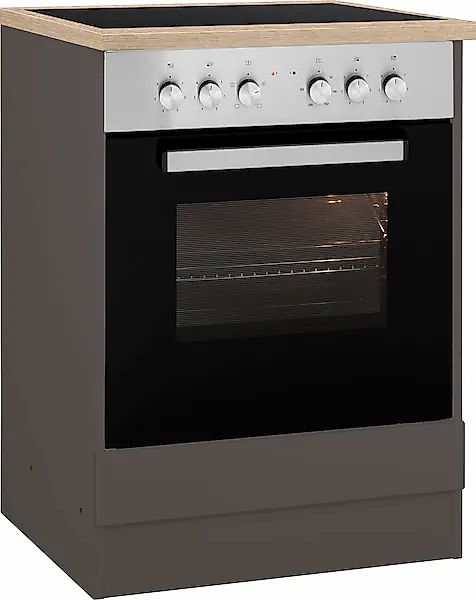 KOCHSTATION Herdumbauschrank "KS-Virginia" 85 cm hoch, 60 cm breit, Nische günstig online kaufen