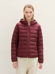 TOM TAILOR Denim Steppjacke mit Kapuze günstig online kaufen