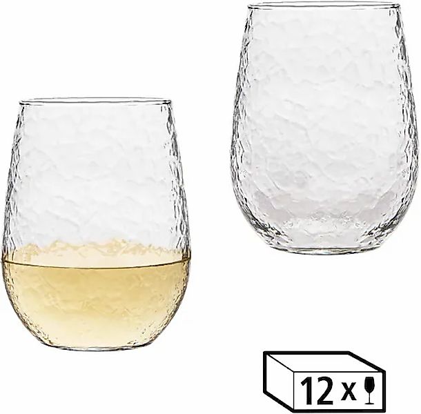 LIBBEY Gläser-Set »Libbey Weinglas 12er Set -STEMLESS-« 503 ml, hochwertig günstig online kaufen