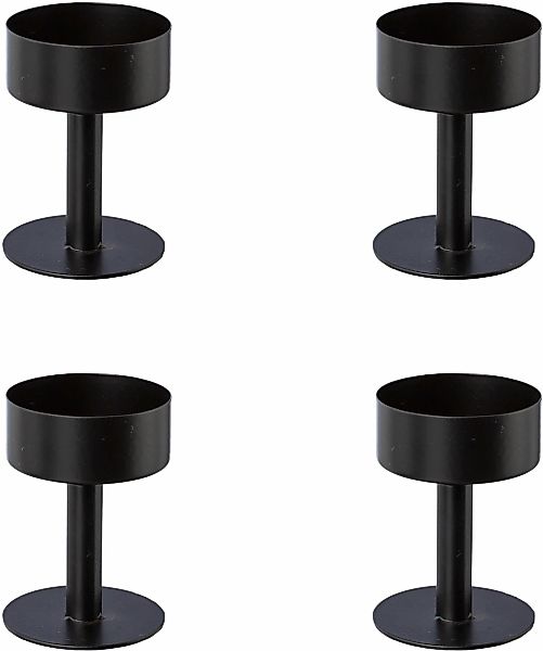 Creativ deco Kerzenhalter für Stumpenkerzen, 4er Set, Ø 4,5 cm günstig online kaufen