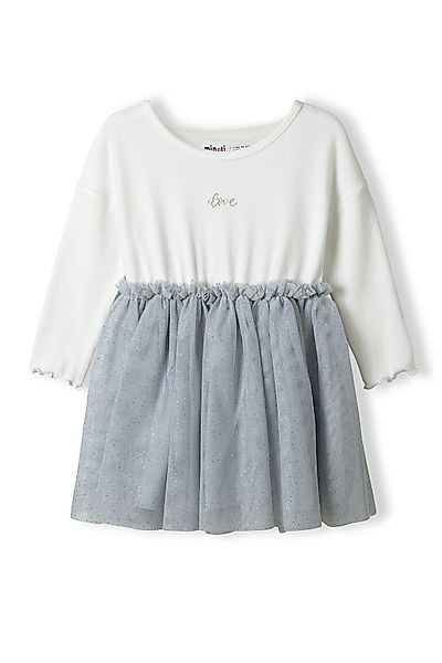 MINOTI Jerseykleid mit glitzerndem Rock (12m-8y) günstig online kaufen