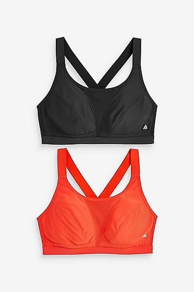 Next Set: Sport-BH 2er-Pack Sport-Kurztops mit starkem Halt (2-tlg) günstig online kaufen