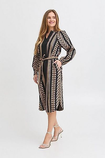 Pulz Jeans Midikleid PZLEZIA Modernes Kleid mit Muster günstig online kaufen