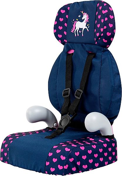 Bayer Puppen Autositz Deluxe blau/pink Einhorn günstig online kaufen