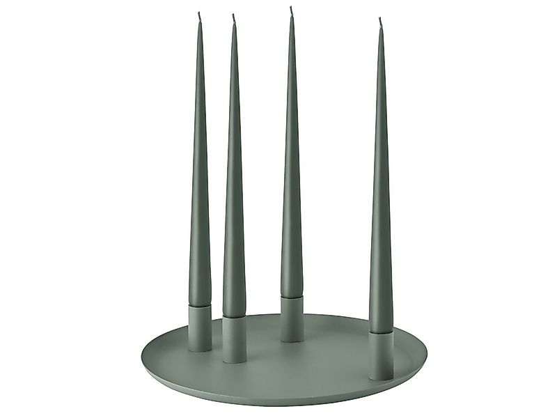 blomus Kerzenhalter LOHA Kerzenhalter rund agave green 30cm günstig online kaufen