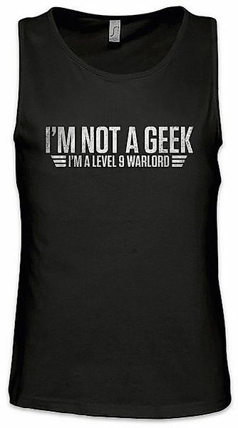 Urban Backwoods Tanktop I'm Not A Geek Ärmelloses T-Shirt Games Gaming Vide günstig online kaufen