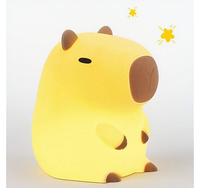 Coonoor LED Nachtlicht Kinder Capybara Lampe mit Dimmbarkeit und Timer günstig online kaufen