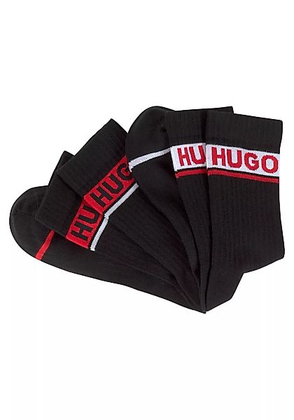 HUGO Underwear Socken, (Packung, 2er Pack), mit kontrasfarbenem Logodetail günstig online kaufen