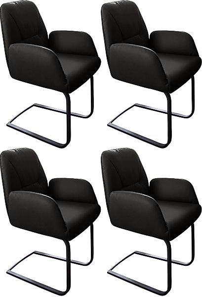 W.SCHILLIG Freischwinger "ole" (Set) 4 Stk.2er- oder 4er-Set, Gestell in Sc günstig online kaufen