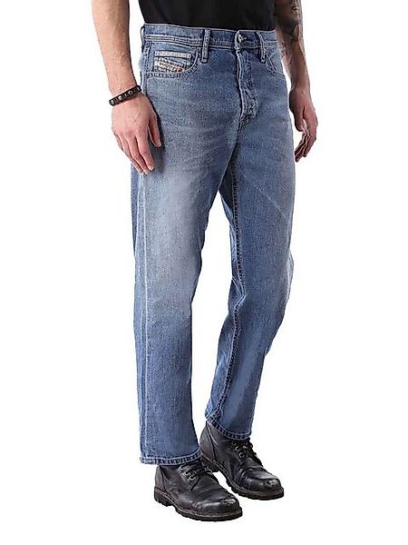 Diesel Straight-Jeans Diesel Herren Jeans Khiro 0852E Regular Straight günstig online kaufen