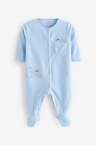 Next Schlafoverall Pyjama-Set aus Velours (1-tlg) günstig online kaufen