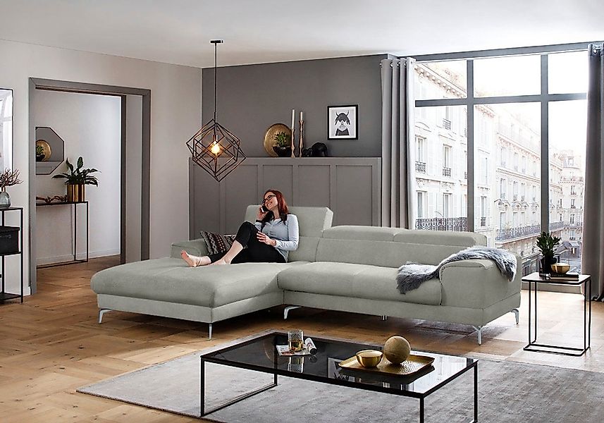 W.SCHILLIG Ecksofa "piedroo, Designsofa mit tollem Sitzkomfort, bequem und günstig online kaufen