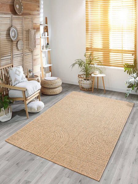 the carpet Teppich "Kansas" rechteckig 1 mm Höhe moderner robuster In und O günstig online kaufen