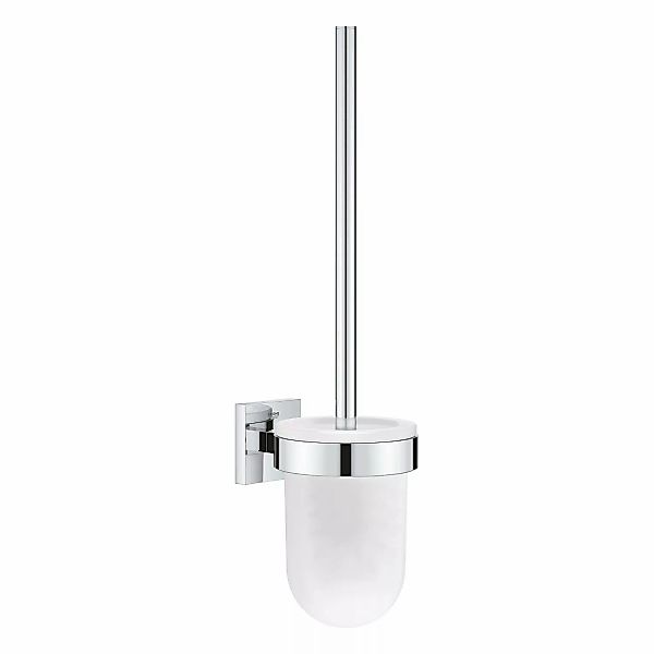 Grohe QuickFix Toilettenbürstengarnitur Start Cube Chrom günstig online kaufen