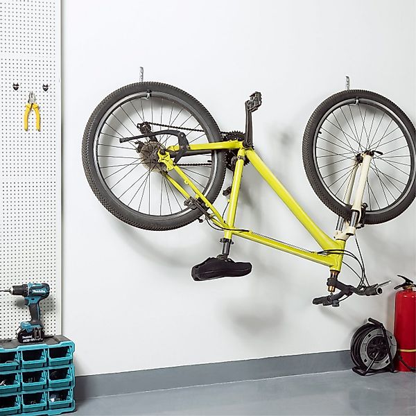 Navaris Deckenhaken 8x Garagenhaken - Wandhaken Set - Garage Aufbewahrungsh günstig online kaufen