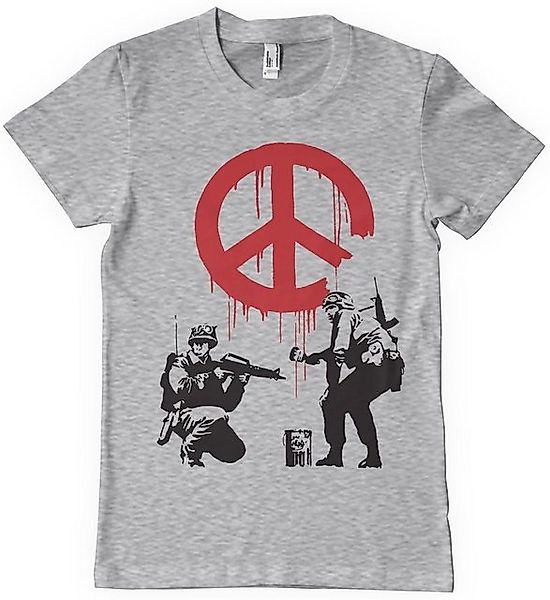 Hybris T-Shirt Soldiers Painting CND Sign T-Shirt günstig online kaufen