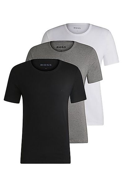 BOSS T-Shirt Rundhals BOSS ONE x David Beckham (3er-Pack) mit dezentem BOSS günstig online kaufen