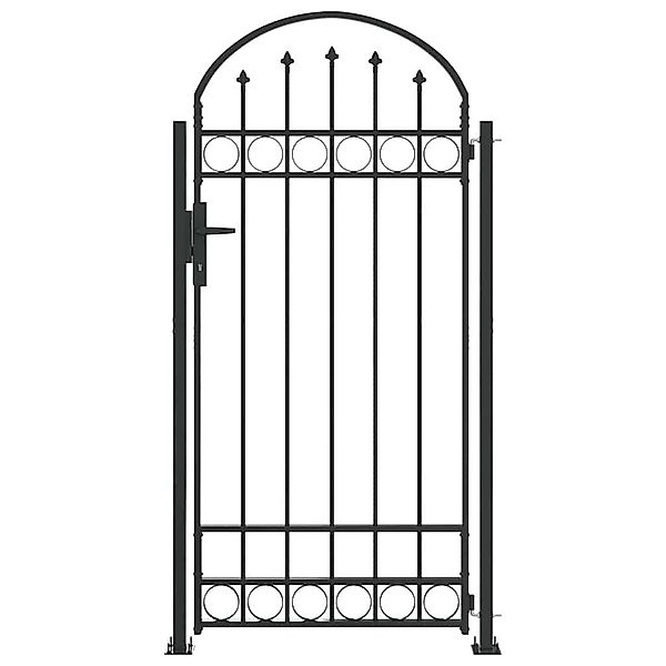 vidaXL Gartentor Zauntor Grau 102 x günstig online kaufen